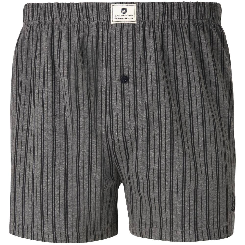 Jan Vanderstorm 2er Pack Boxershorts THURE rot grau Top Angebot