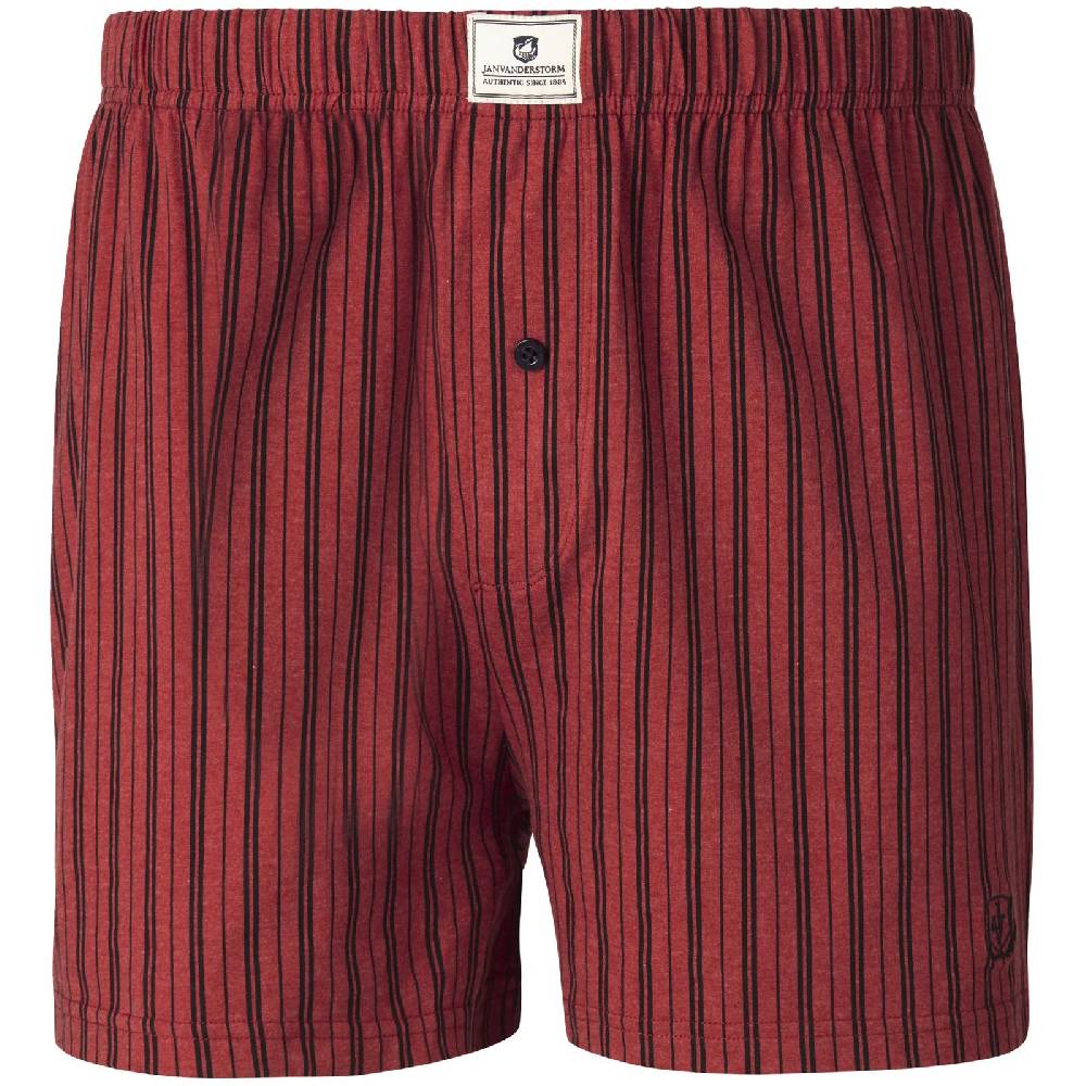 Jan Vanderstorm 2er Pack Boxershorts THURE rot grau Top Angebot
