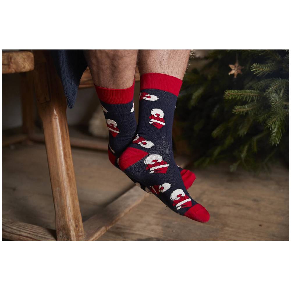 Jan Vanderstorm Socken 2er Pack SIEBELT dunkelblau Super Sparpreis