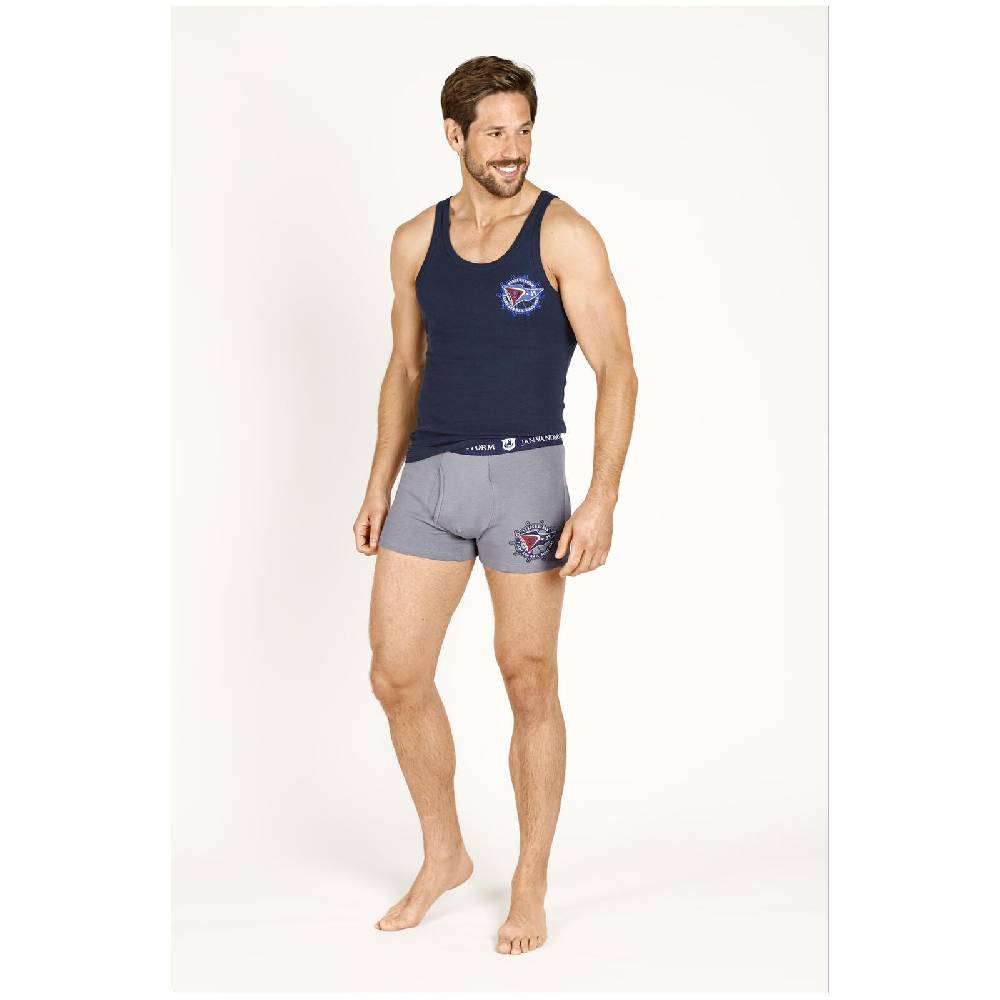 Jan Vanderstorm 2er Pack Retropant HARRI grau blau Wochenangebot