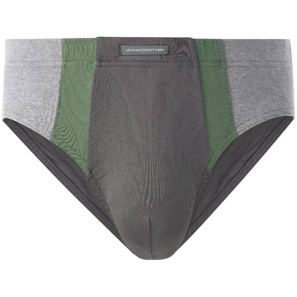 Jan Vanderstorm 4er Pack Sportslip FINNBARR dunkelgrau Bis zu 50% Rabatt
