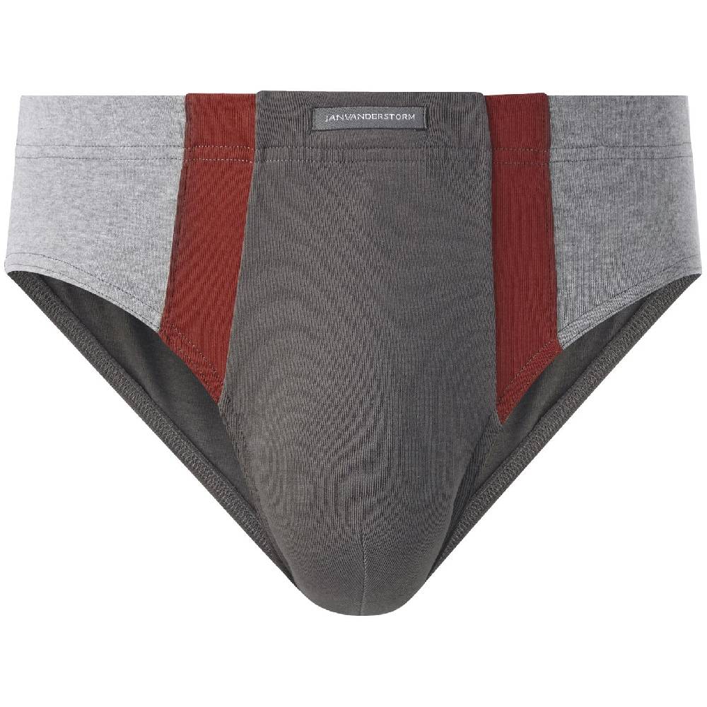Jan Vanderstorm 4er Pack Sportslip FINNBARR dunkelgrau Bis zu 50% Rabatt