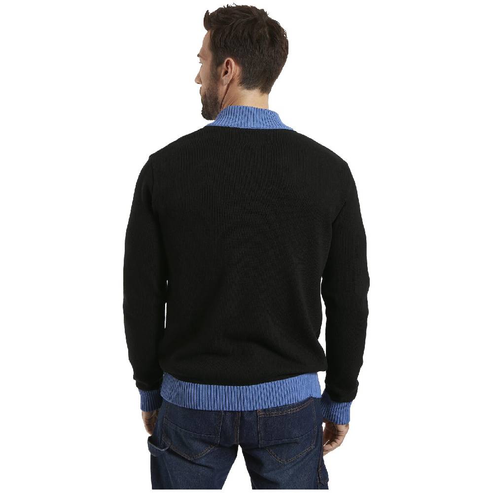 Jan Vanderstorm Strickjacke HERSKA schwarz Auslauf