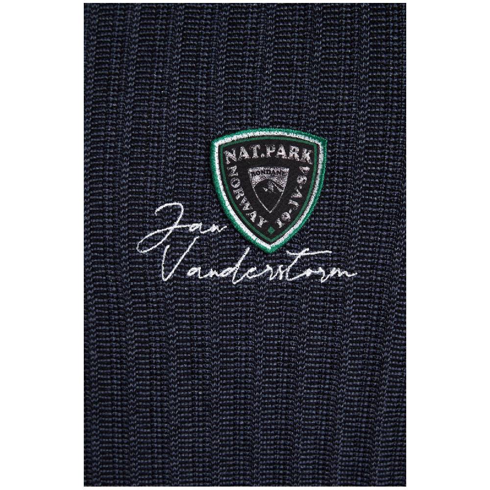 Jan Vanderstorm Pullover RICKMER dunkelblau melange Angebote