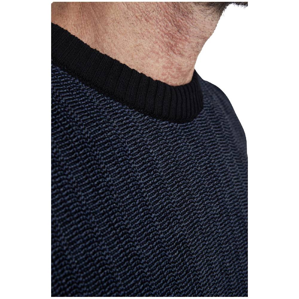 Jan Vanderstorm Pullover RICKMER dunkelblau melange Angebote
