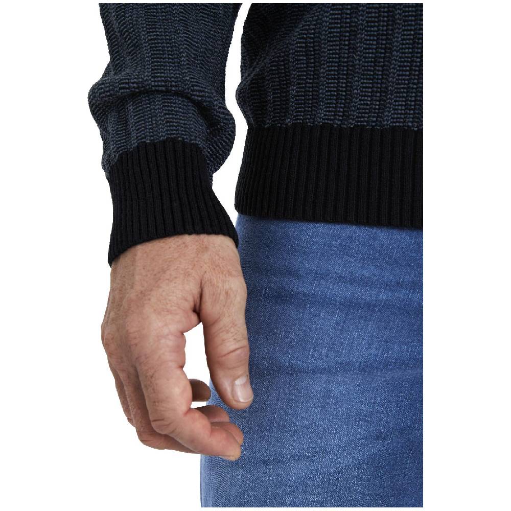 Jan Vanderstorm Pullover RICKMER dunkelblau melange Angebote