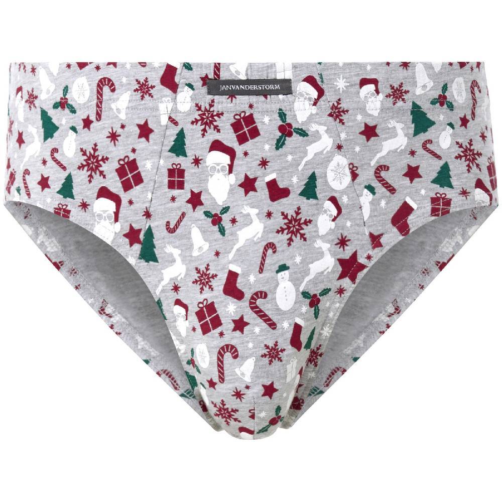 Jan Vanderstorm 3er Pack Slip JAAN schwarz grau rot Begrenztes Angebot