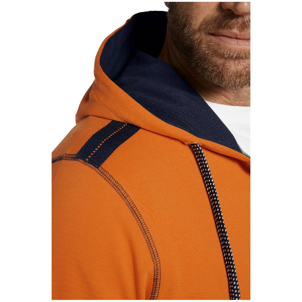 Jan Vanderstorm Sweatjacke RENKO orange Blitzangebot
