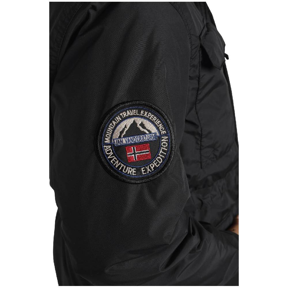Jan Vanderstorm Outdoorjacke AJAN schwarz VIP-Rabatte