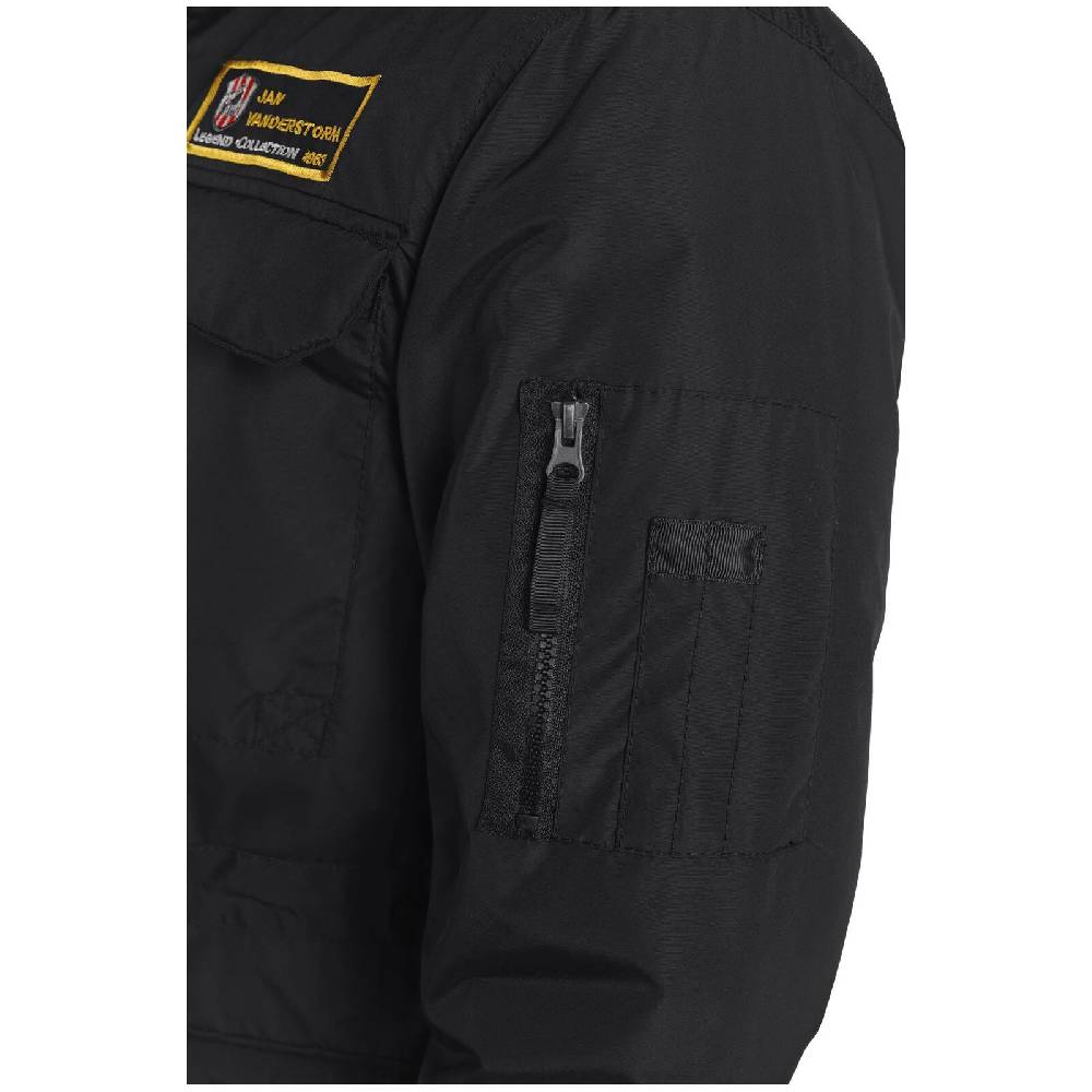 Jan Vanderstorm Outdoorjacke AJAN schwarz VIP-Rabatte