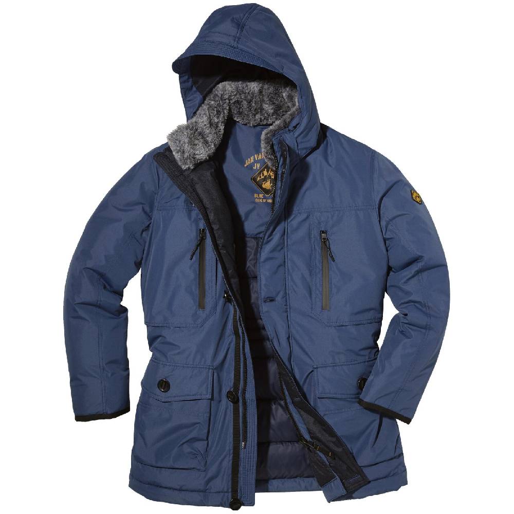 Jan Vanderstorm Funktionsjacke BOTULFR petrol Tiefpreis