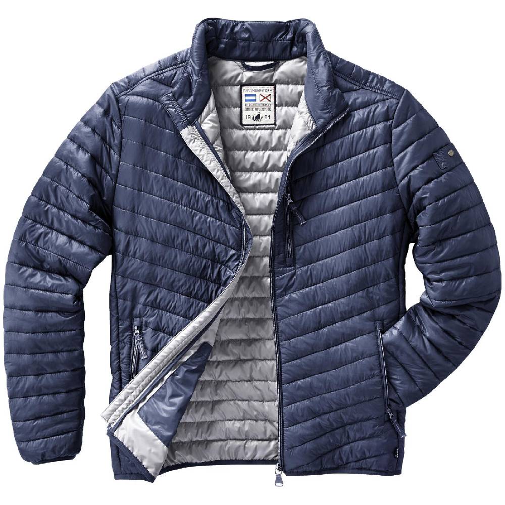 Jan Vanderstorm Steppjacke DANKRAD blau Super Sparpreis