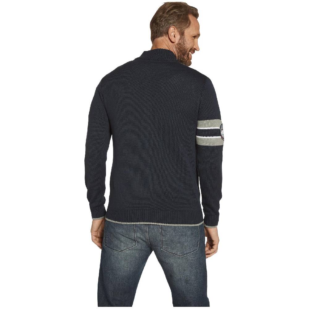 Jan Vanderstorm Strickjacke ROLUF dunkelblau Letzte 2 Tage