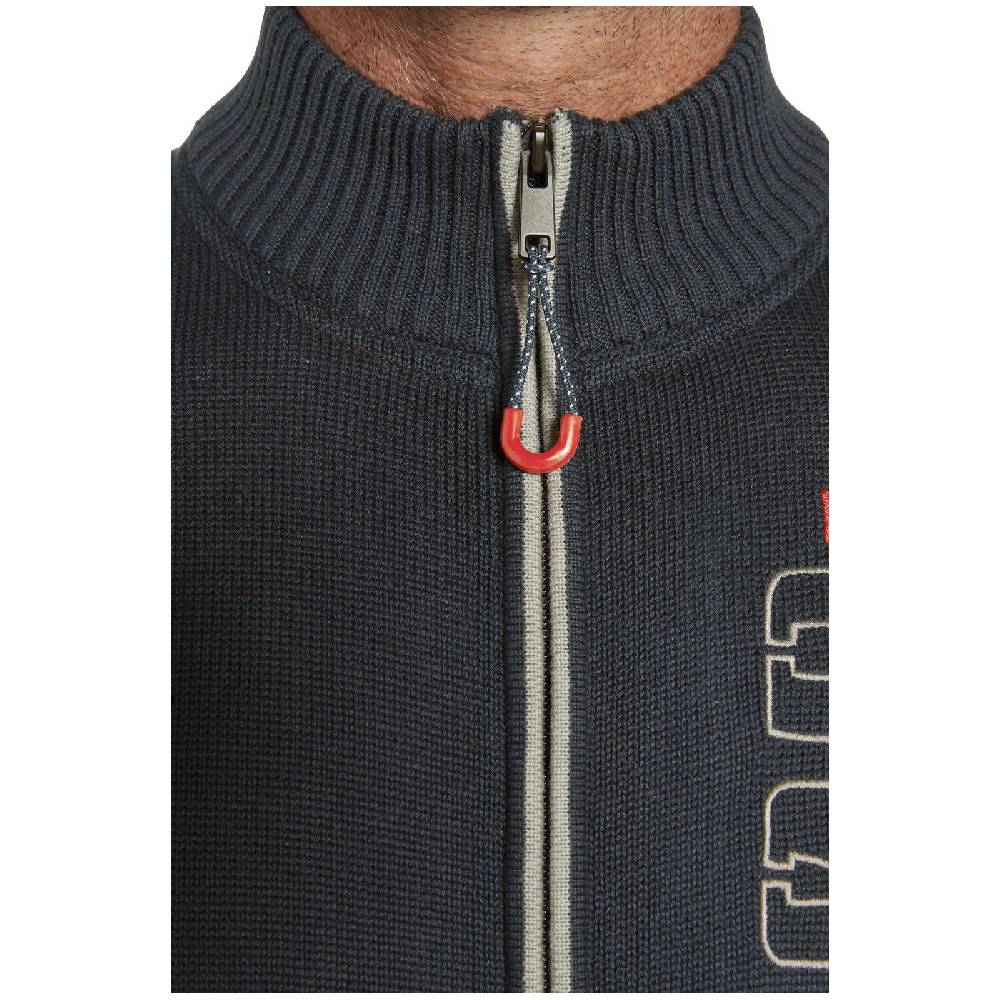 Jan Vanderstorm Strickjacke ROLUF dunkelblau Letzte 2 Tage