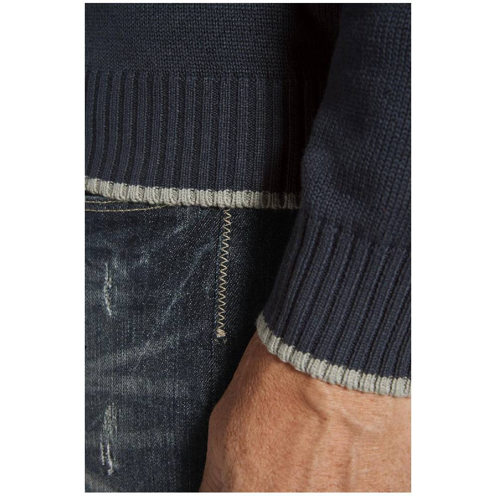 Jan Vanderstorm Strickjacke ROLUF dunkelblau Letzte 2 Tage