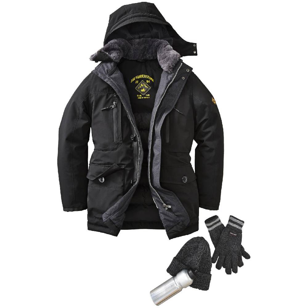 Jan Vanderstorm Funktionsjacke BOTULFR schwarz Bis zu 50% Rabatt