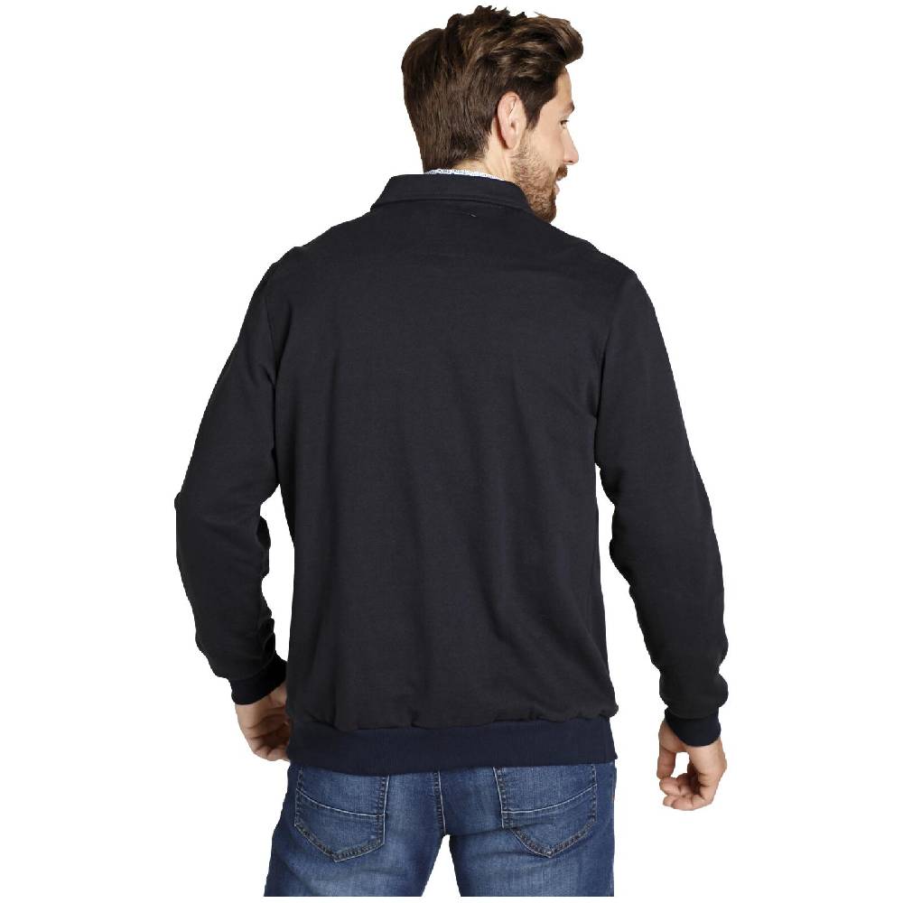 Jan Vanderstorm Sweatjacke TAPANI dunkelblau Nur noch ein Tag übrig