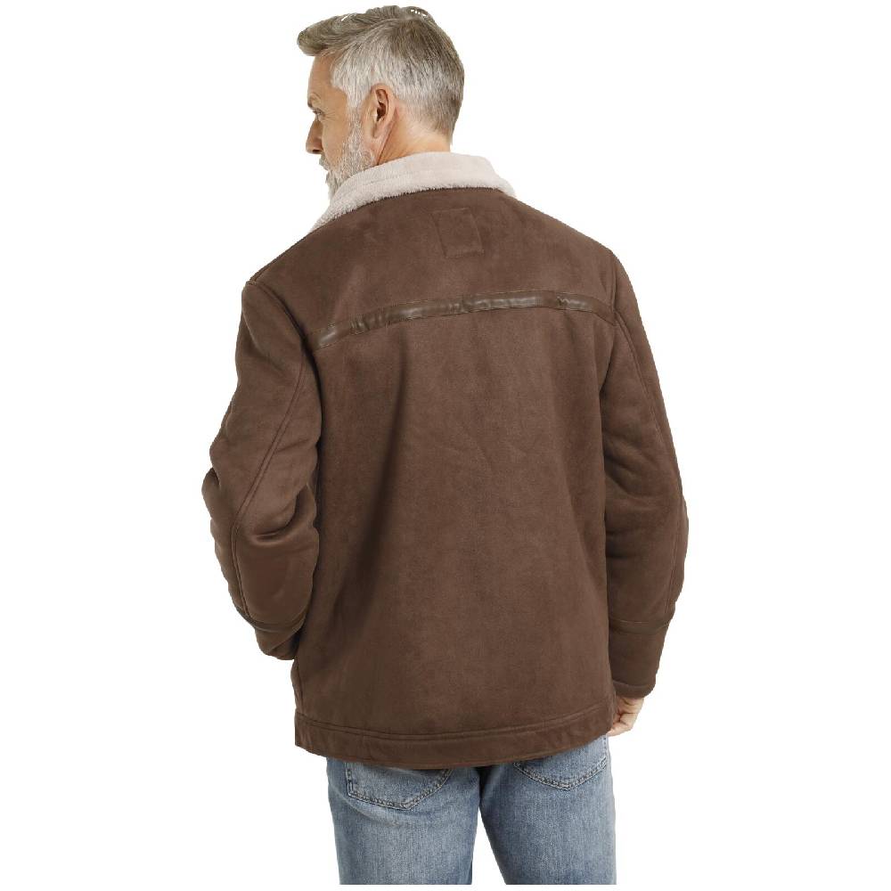 Jan Vanderstorm Jacke in Lederoptik LOTHAR braun Super Rabatt