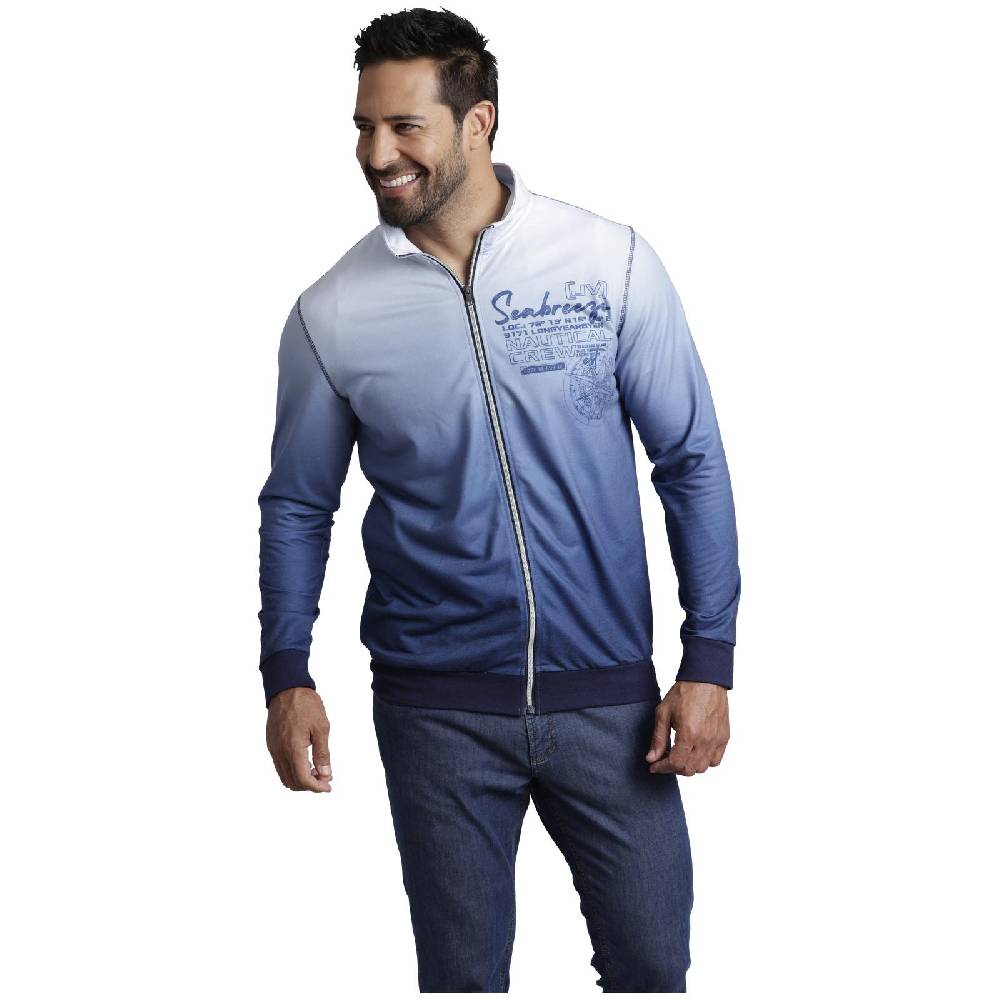 Jan Vanderstorm Sweatjacke JAIS blau Verkauf