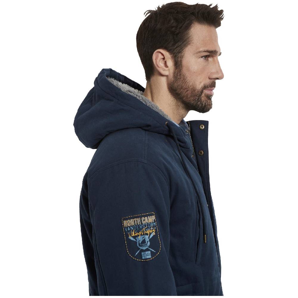 Jan Vanderstorm Parka IRMFRIED dunkelblau Günstig kaufen