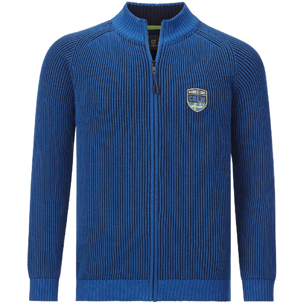 Jan Vanderstorm Strickjacke VERMUNDUR royal blau Versandkostenfrei