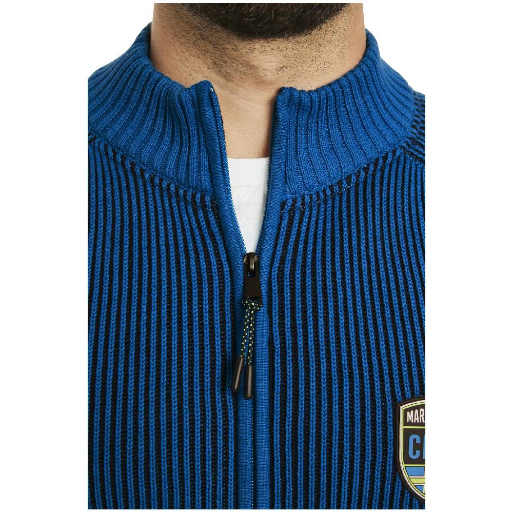 Jan Vanderstorm Strickjacke VERMUNDUR royal blau Versandkostenfrei