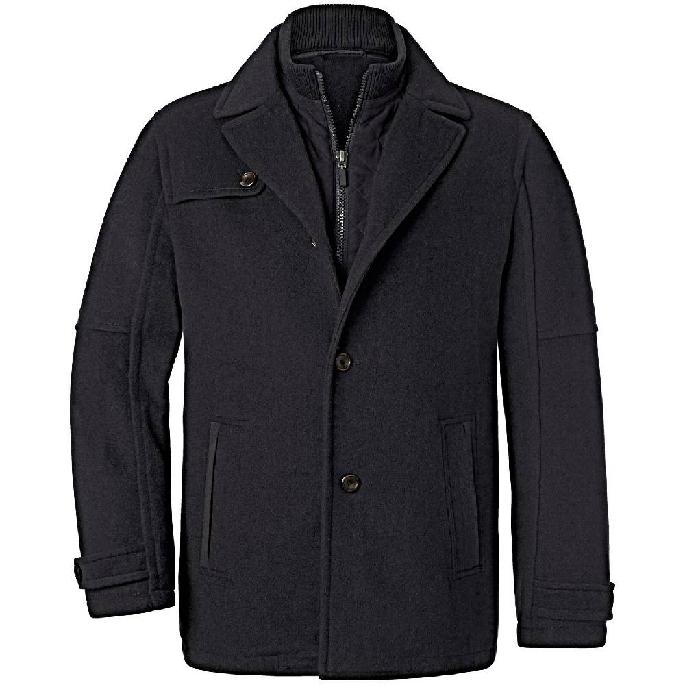 Jan Vanderstorm Wolljacke TJORVE schwarz Online Shopping