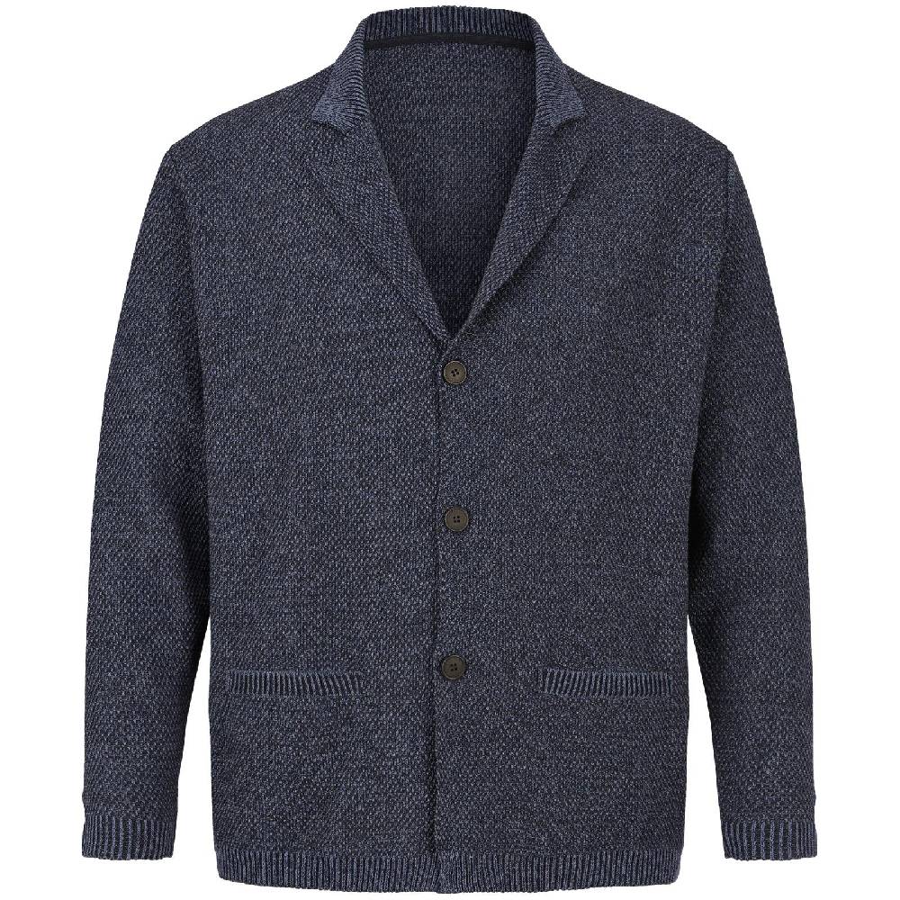 Jan Vanderstorm Strickjacke ASGER blau Exklusivangebot