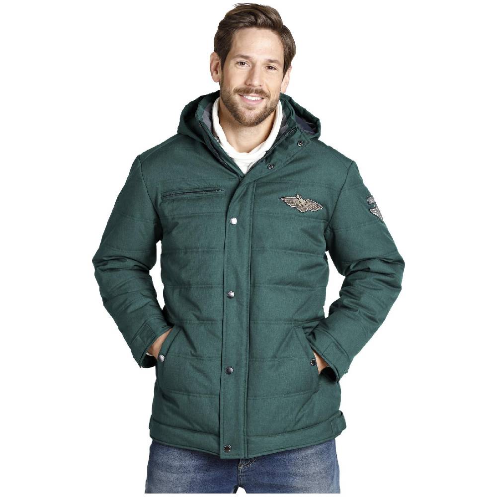 Jan Vanderstorm Jacke JUHAPEKKA petrol Cyber Monday