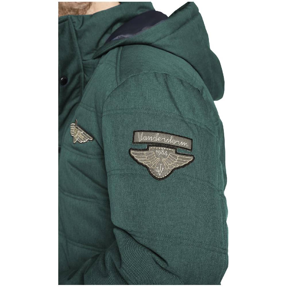 Jan Vanderstorm Jacke JUHAPEKKA petrol Cyber Monday