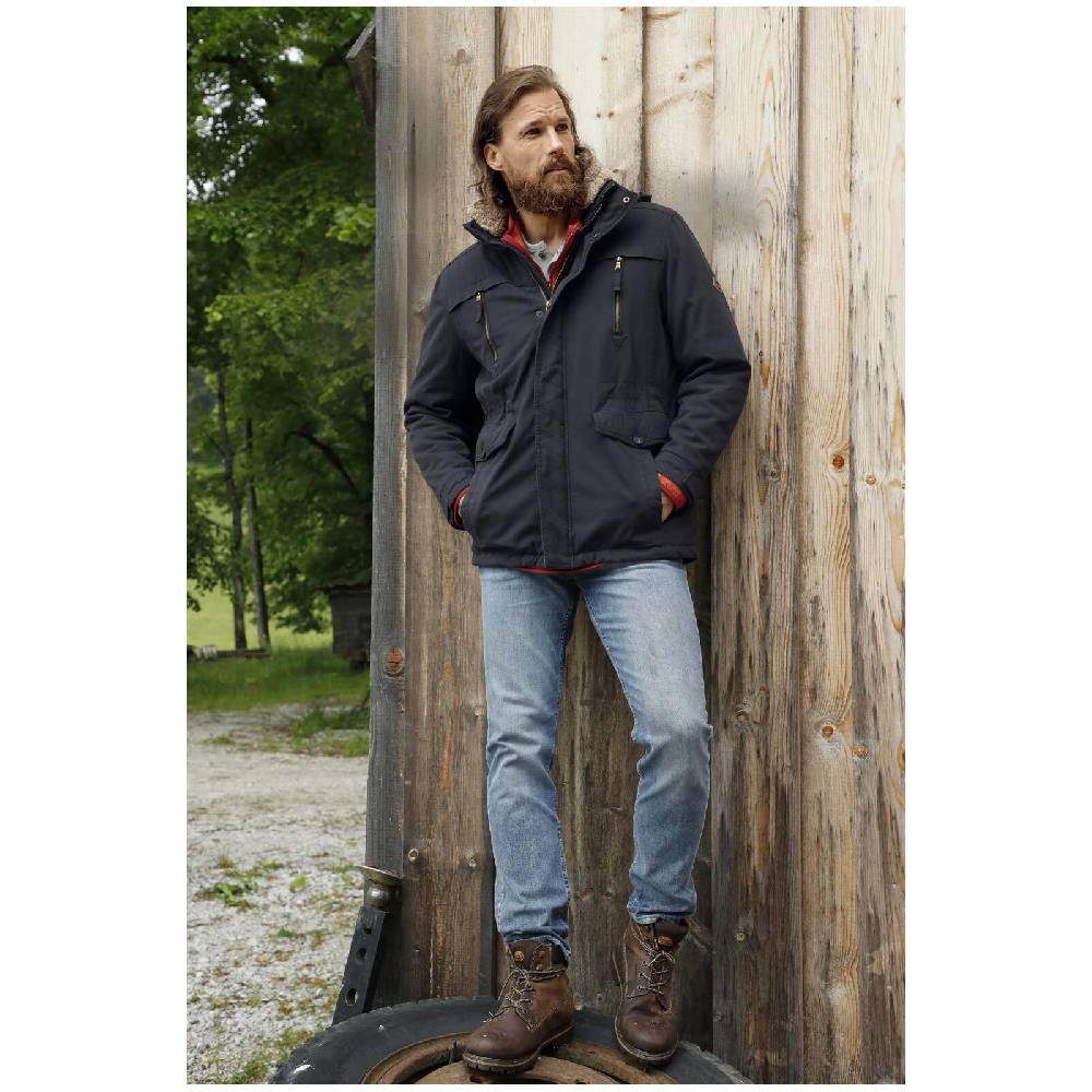 Jan Vanderstorm Jacke LUDVIG dunkelblau Vatertagsangebot