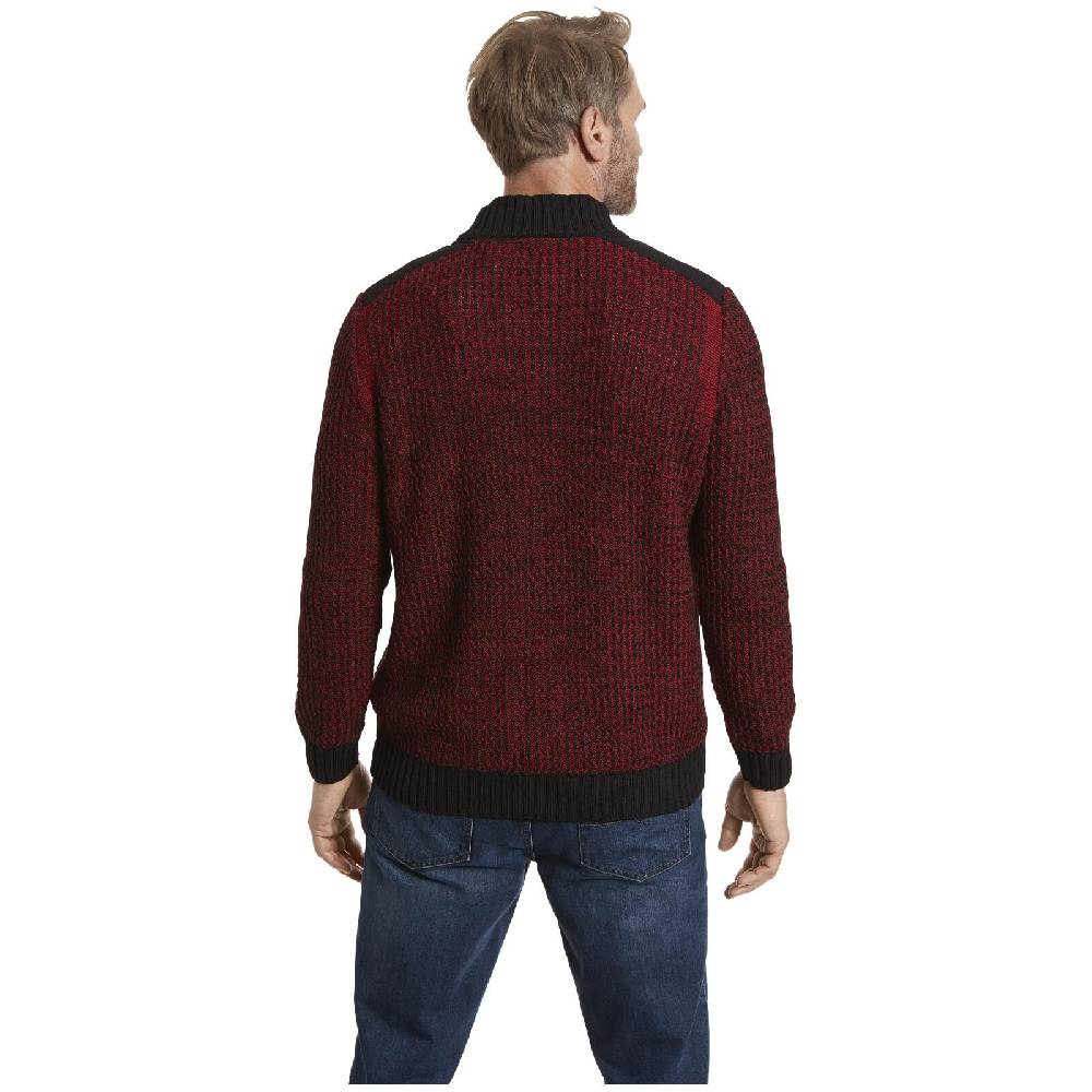Jan Vanderstorm Strickjacke HALSTEN rot Valentinstagsangebot