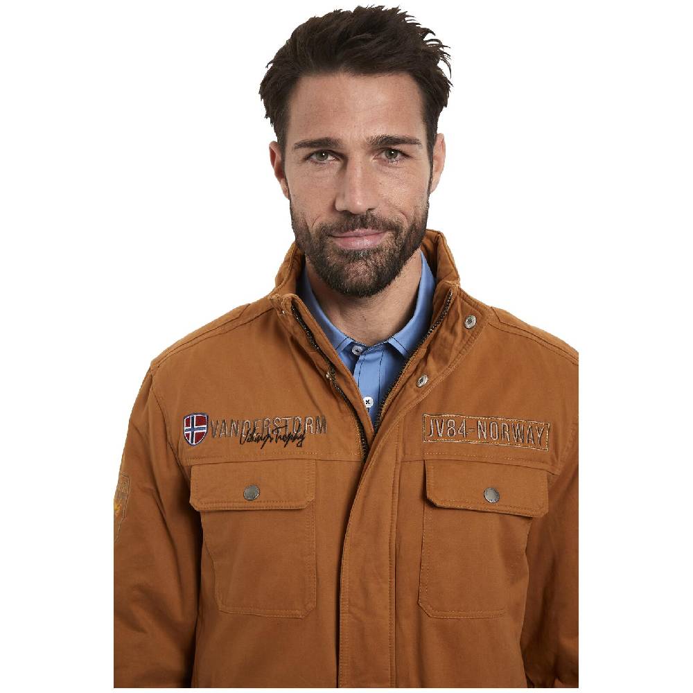Jan Vanderstorm Fieldjacket VALDEMAR braun Jubiläumsangebot