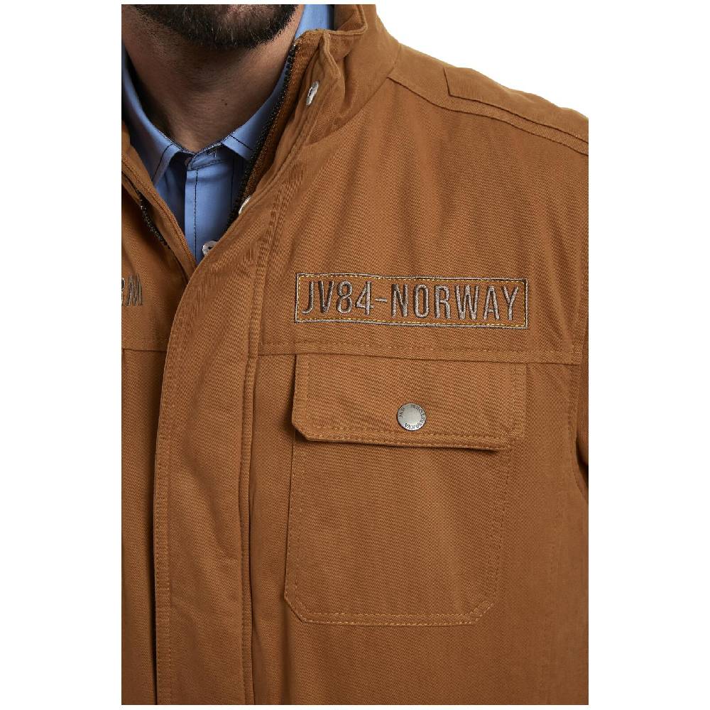 Jan Vanderstorm Fieldjacket VALDEMAR braun Jubiläumsangebot