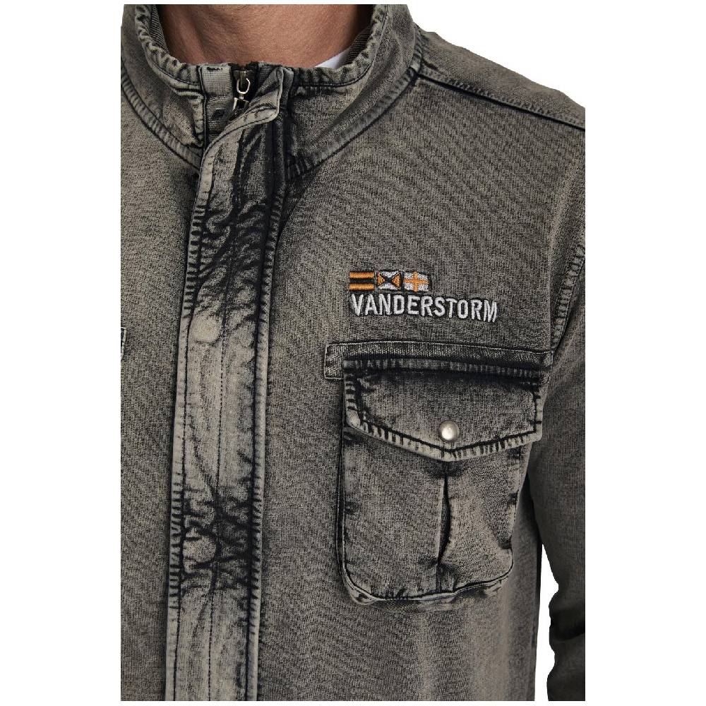Jan Vanderstorm Sweatjacke GANGOLF dunkelgrau Saisonale Angebote