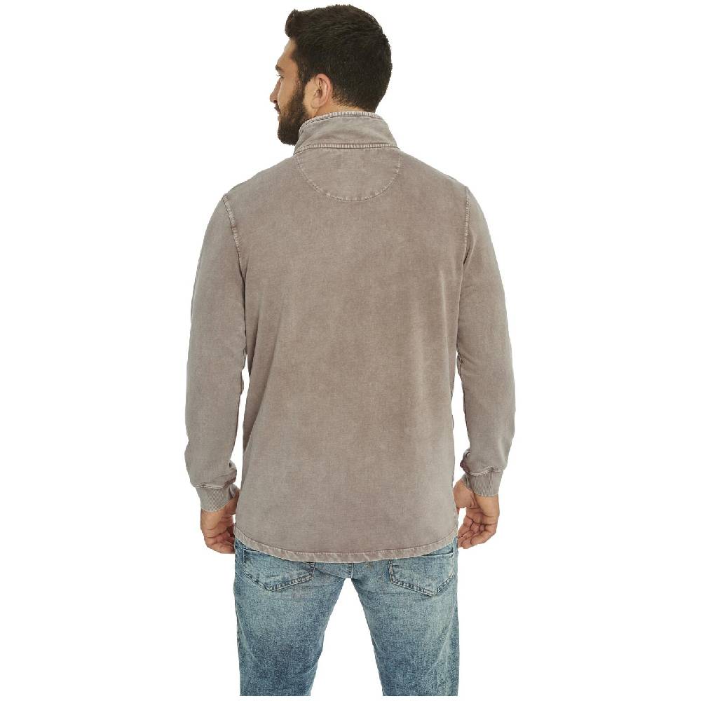 Jan Vanderstorm Sweatjacke GANGOLF hellbraun Sonderangebote