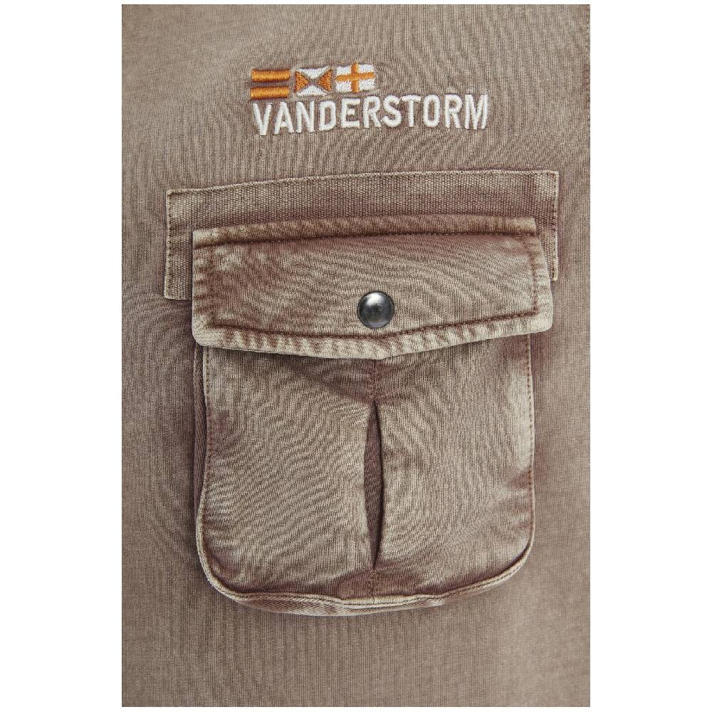 Jan Vanderstorm Sweatjacke GANGOLF hellbraun Sonderangebote