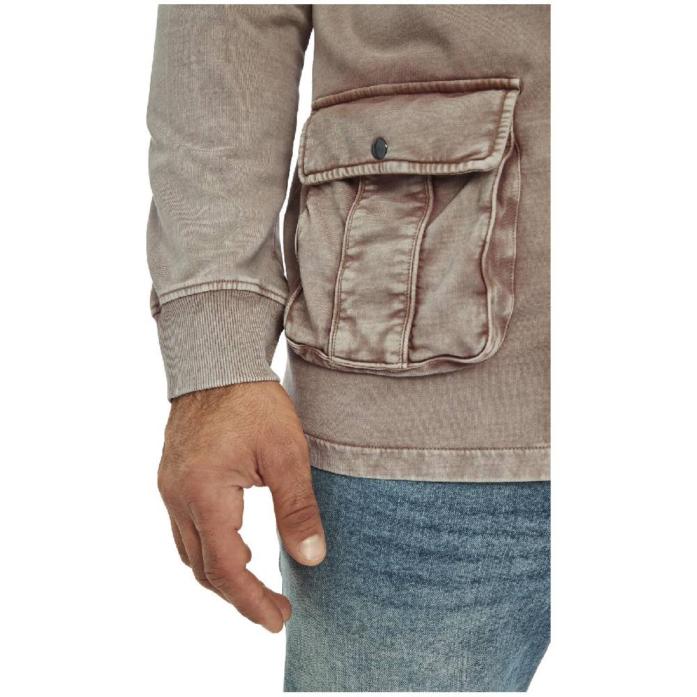 Jan Vanderstorm Sweatjacke GANGOLF hellbraun Sonderangebote