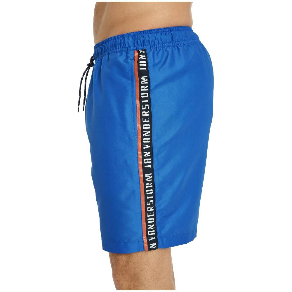 Jan Vanderstorm Badeshort JOCKE royal blau Kostenloser Versand international