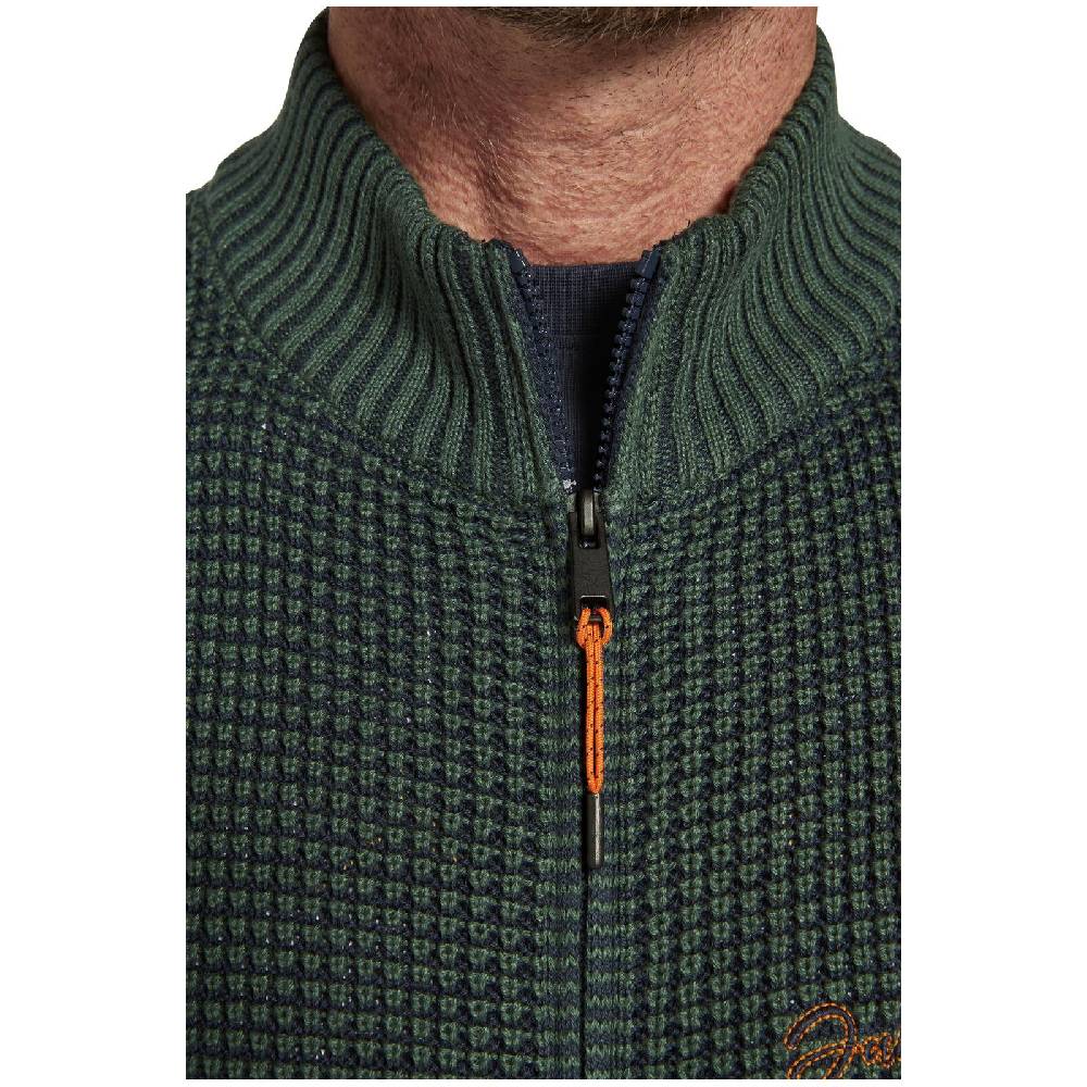 Jan Vanderstorm Strickjacke ISIDUR dunkelgrün Online