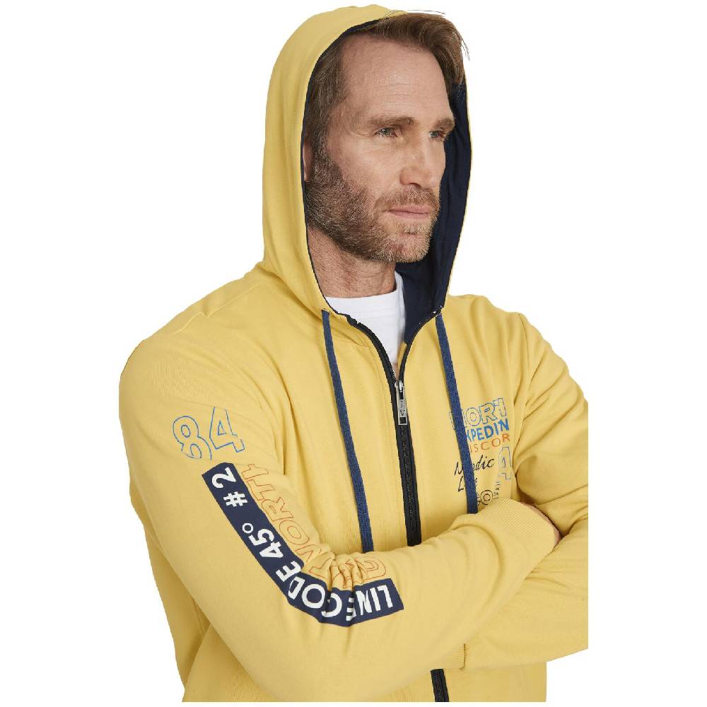Jan Vanderstorm Sweatjacke RODERICH gelb Hotsell