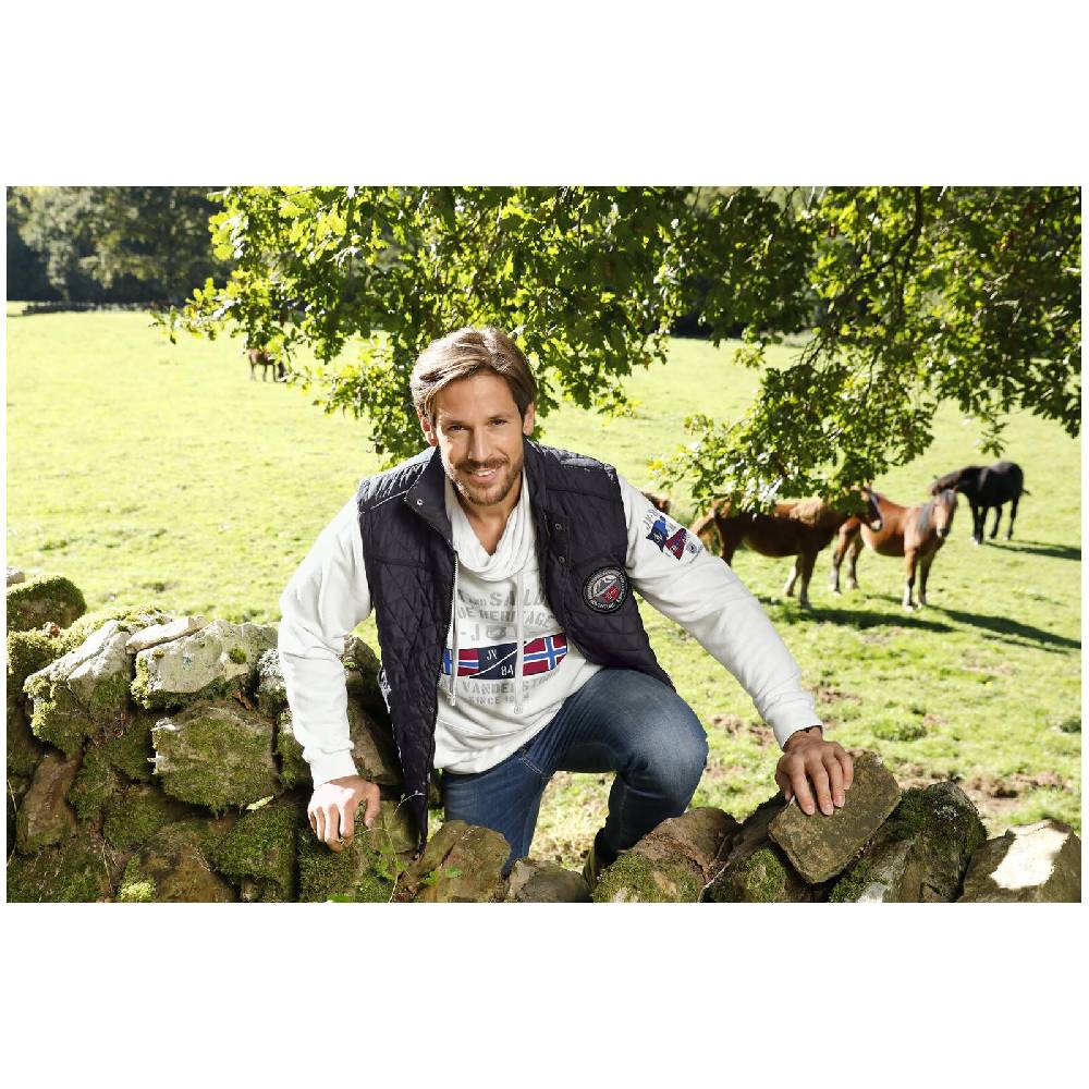 Jan Vanderstorm Steppweste RODEWIN schwarz Blitzverkäufe