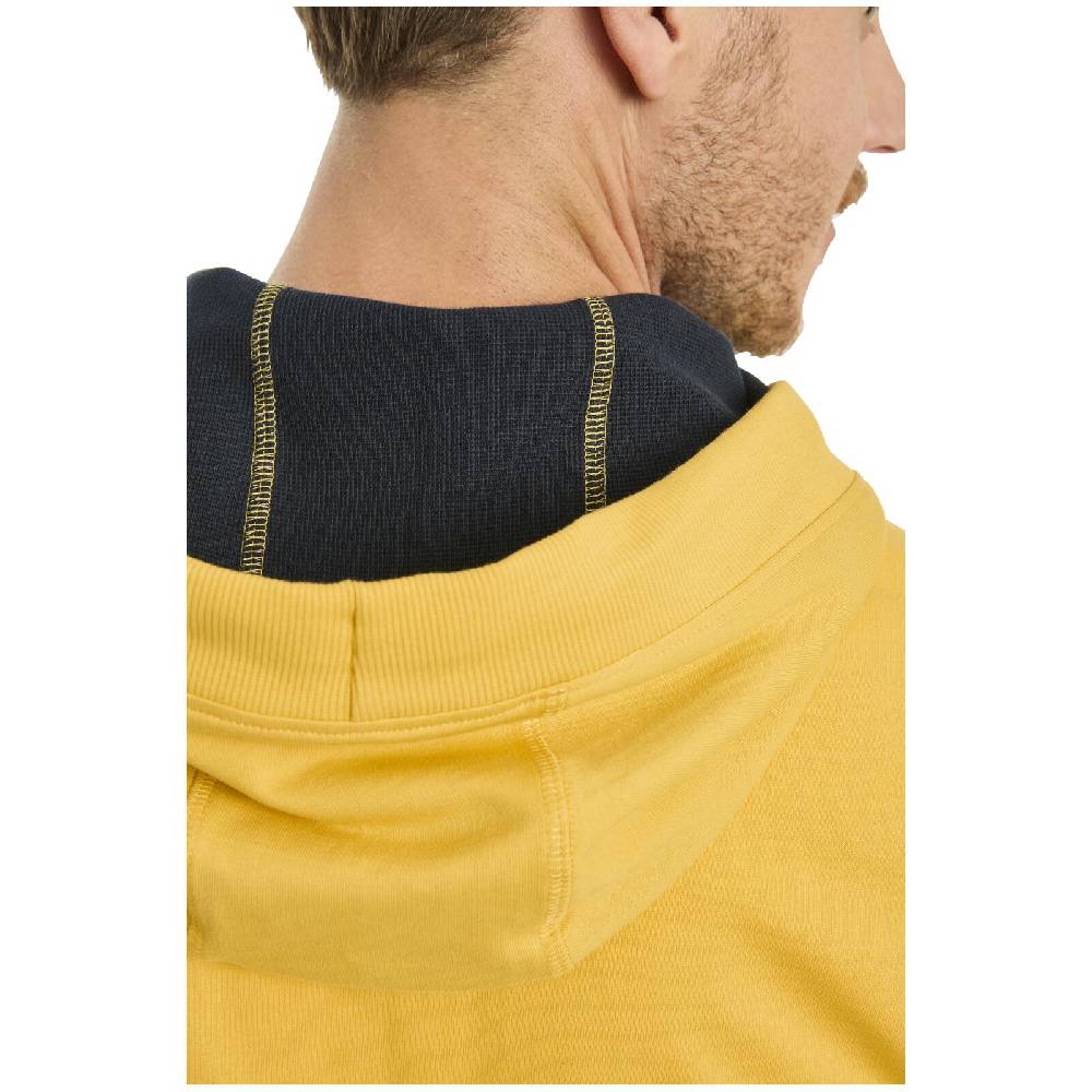Jan Vanderstorm Sweatjacke PAULHARD gelb dunkelblau Fabrik Onlineshop