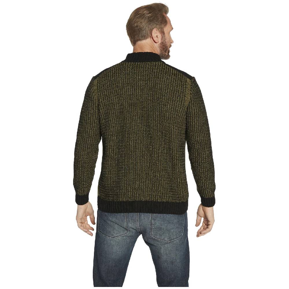 Jan Vanderstorm Strickjacke HALSTEN oliv Sonderangebot