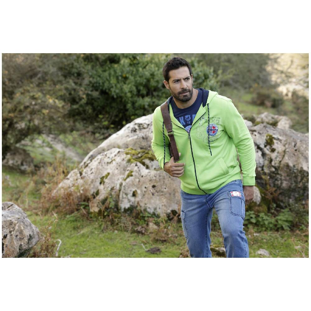 Jan Vanderstorm Sweatjacke HOLVAST grün Begrenztes Angebot