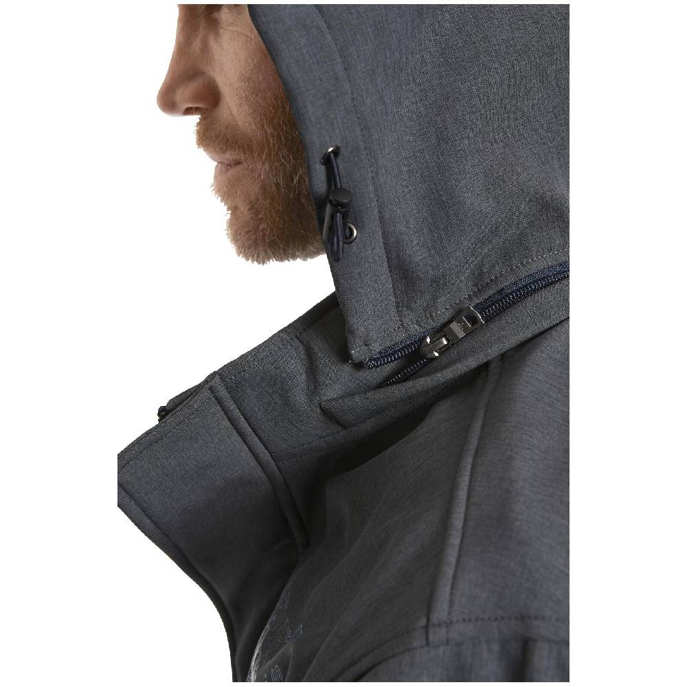 Jan Vanderstorm Softshelljacke FRAKE grau Saisonschlussverkauf