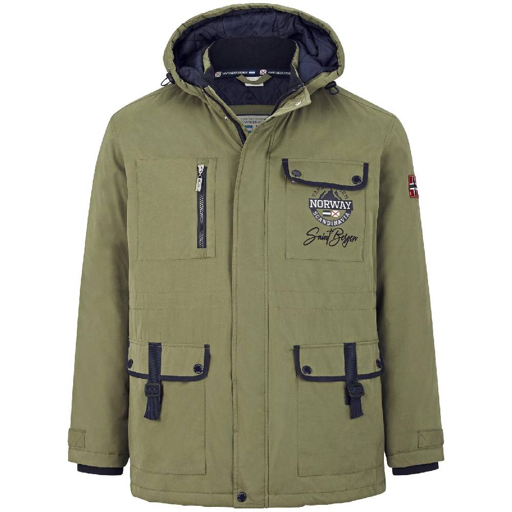 Jan Vanderstorm Jacke AZULON oliv Cyber Monday