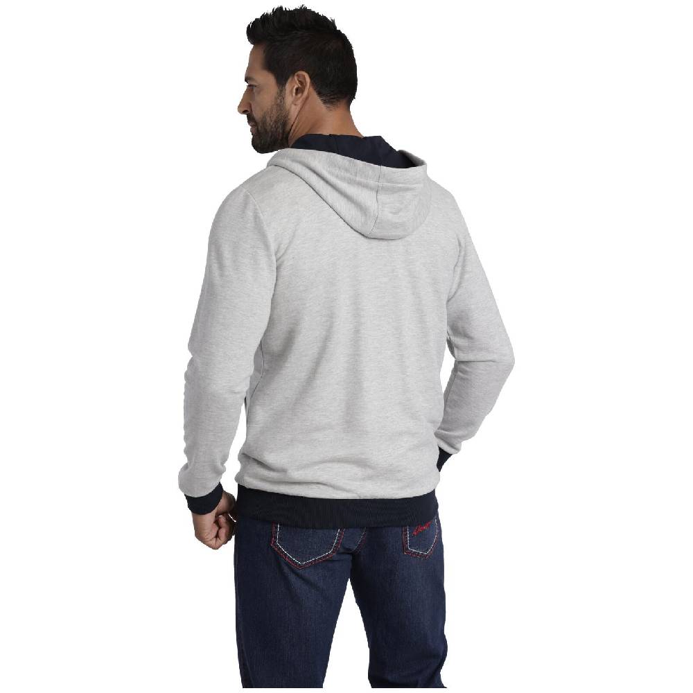 Jan Vanderstorm Sweatjacke EGINHARD silbergrau melange Muttertagsangebot