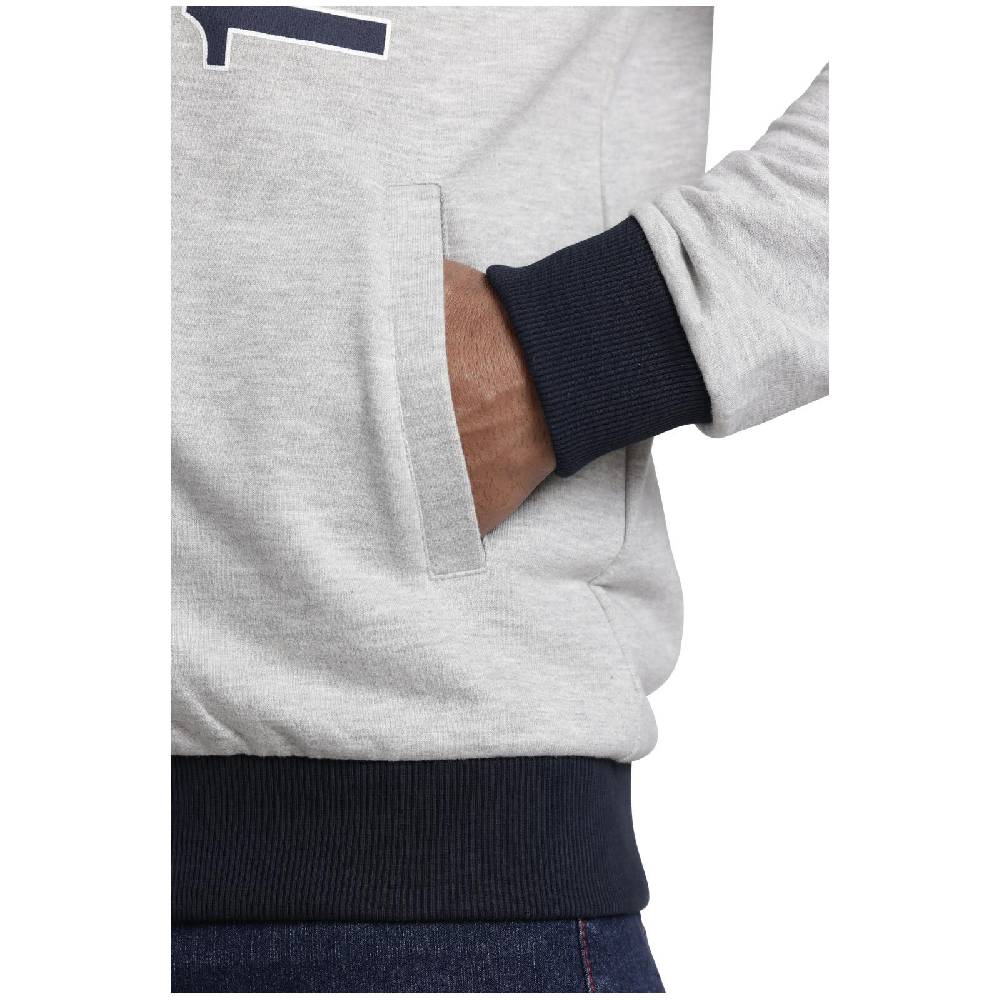 Jan Vanderstorm Sweatjacke EGINHARD silbergrau melange Muttertagsangebot