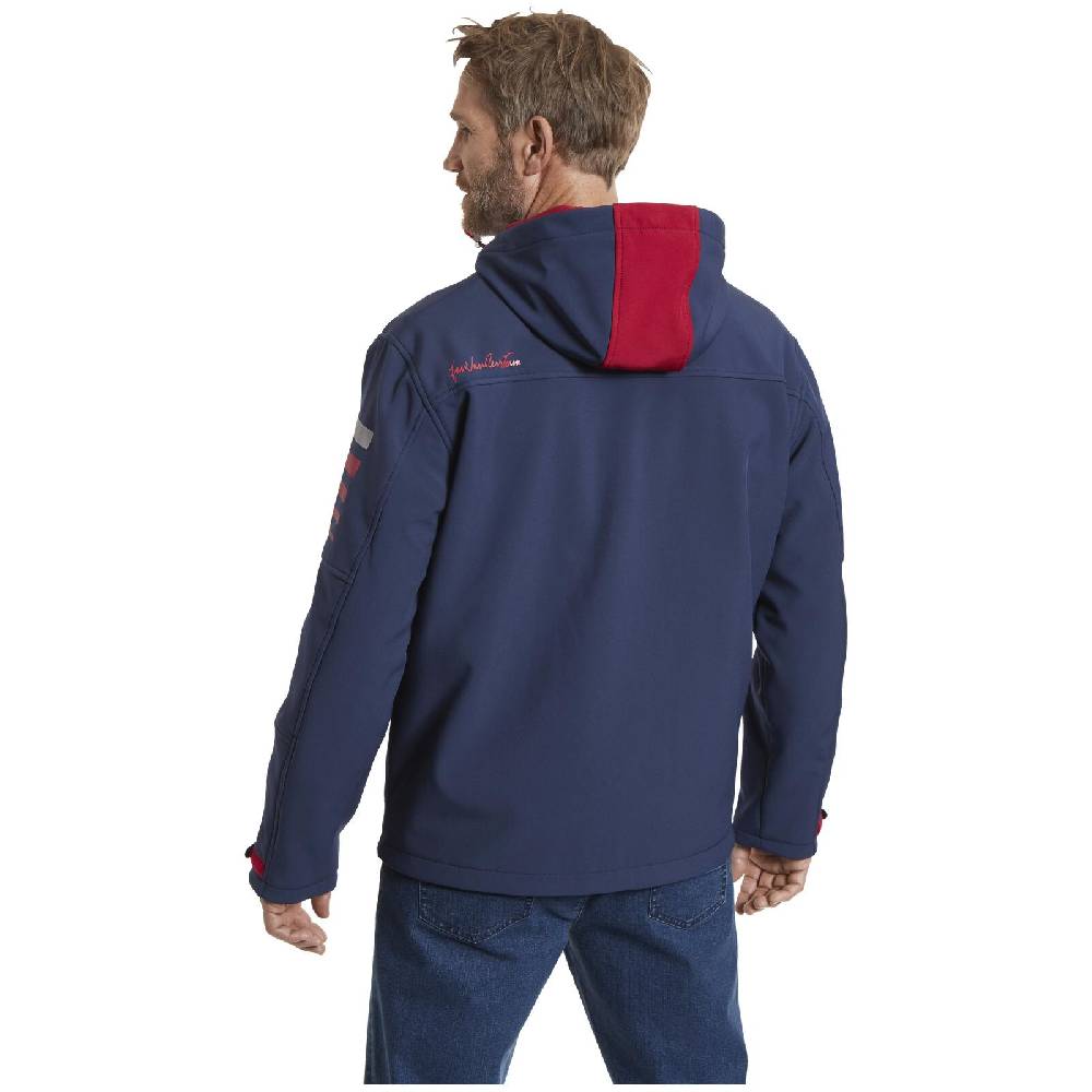 Jan Vanderstorm Softshelljacke HELGE dunkelblau Saisonale Angebote